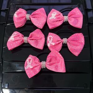 5 rhinestone bows